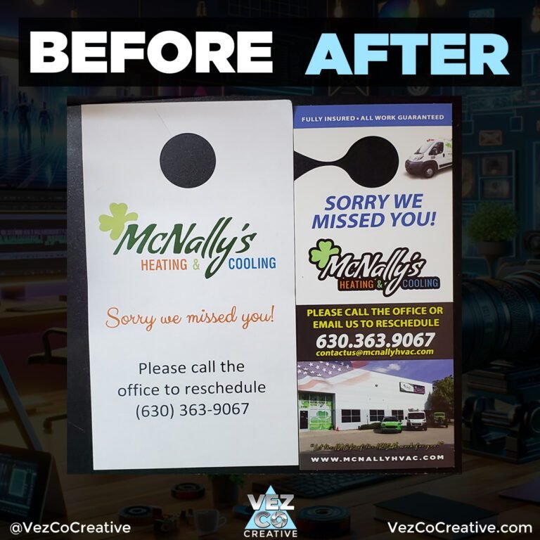 Instagram Posts (Square) - VezCo Creative - Before and After Upgrade your marketing 1