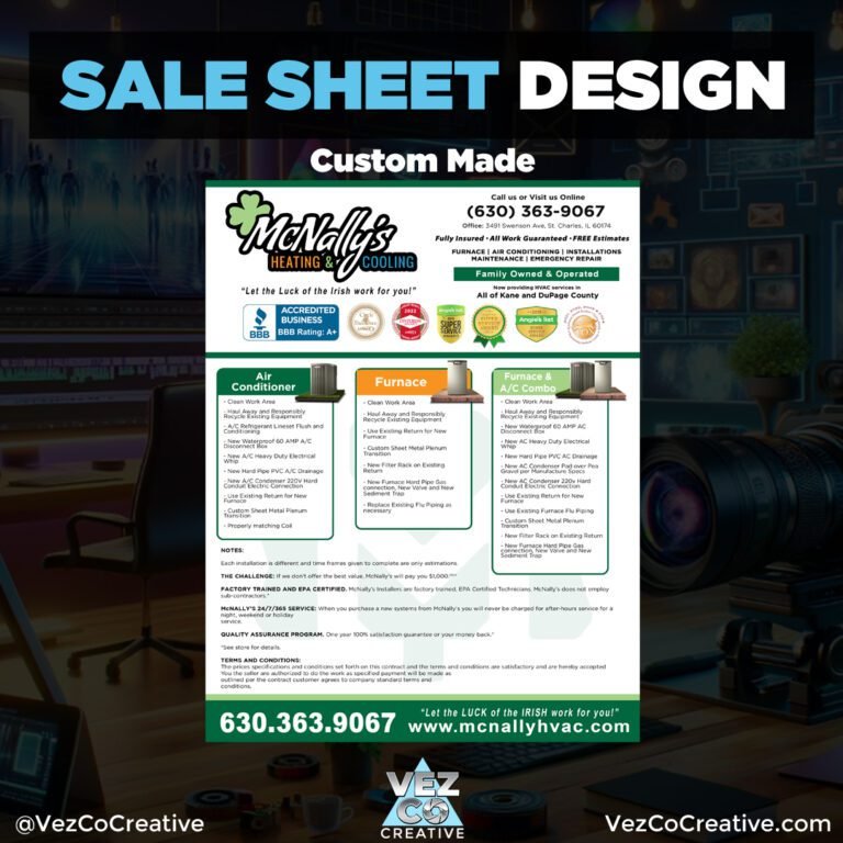 Instagram Posts (Square) - VezCo Creative - Sales Sheet Design copy